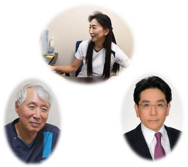 Dr. Ritsuko K. Pooh, Dr. Hideaki Chiyo, and Dr. Yoichi Matsubara
