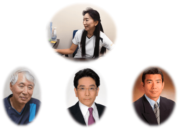 Dr. Ritsuko K. Pooh, Dr. Hideaki Chiyo, and Dr. Yoichi Matsubara, Dr Masayuki Endo